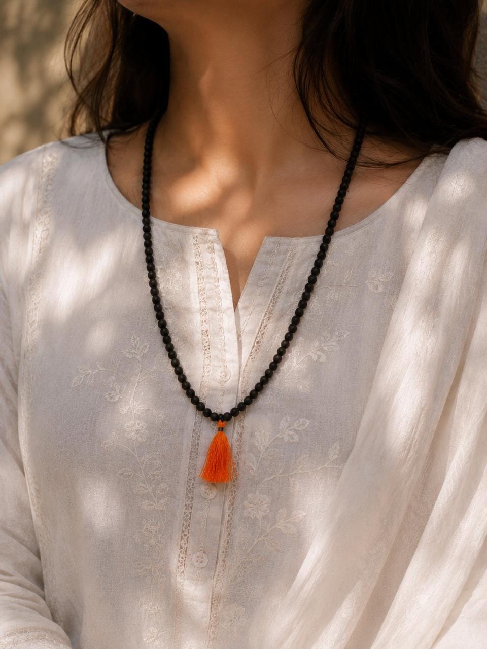 Karungali Malai | Original Ebony Wood Mala | Black Karungal Malai for Protection - Image 4