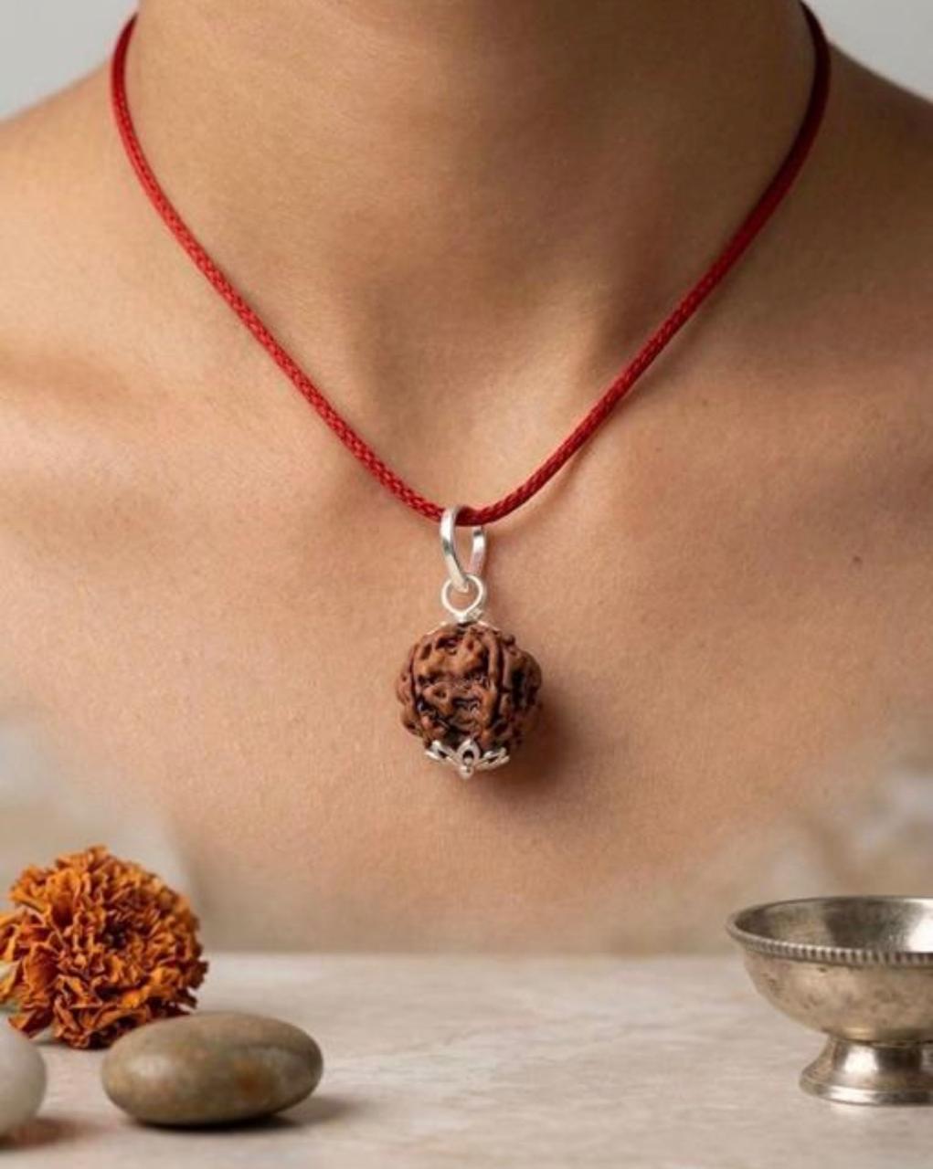 authentic 5 mukhi rudraksha pendant for men & women authentic 5 mukhi rudraksha pendant for men & women